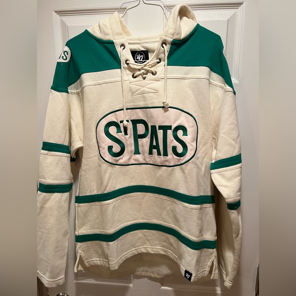 47 Brand St Pats Superior Lacer Hoodie - Mens Small